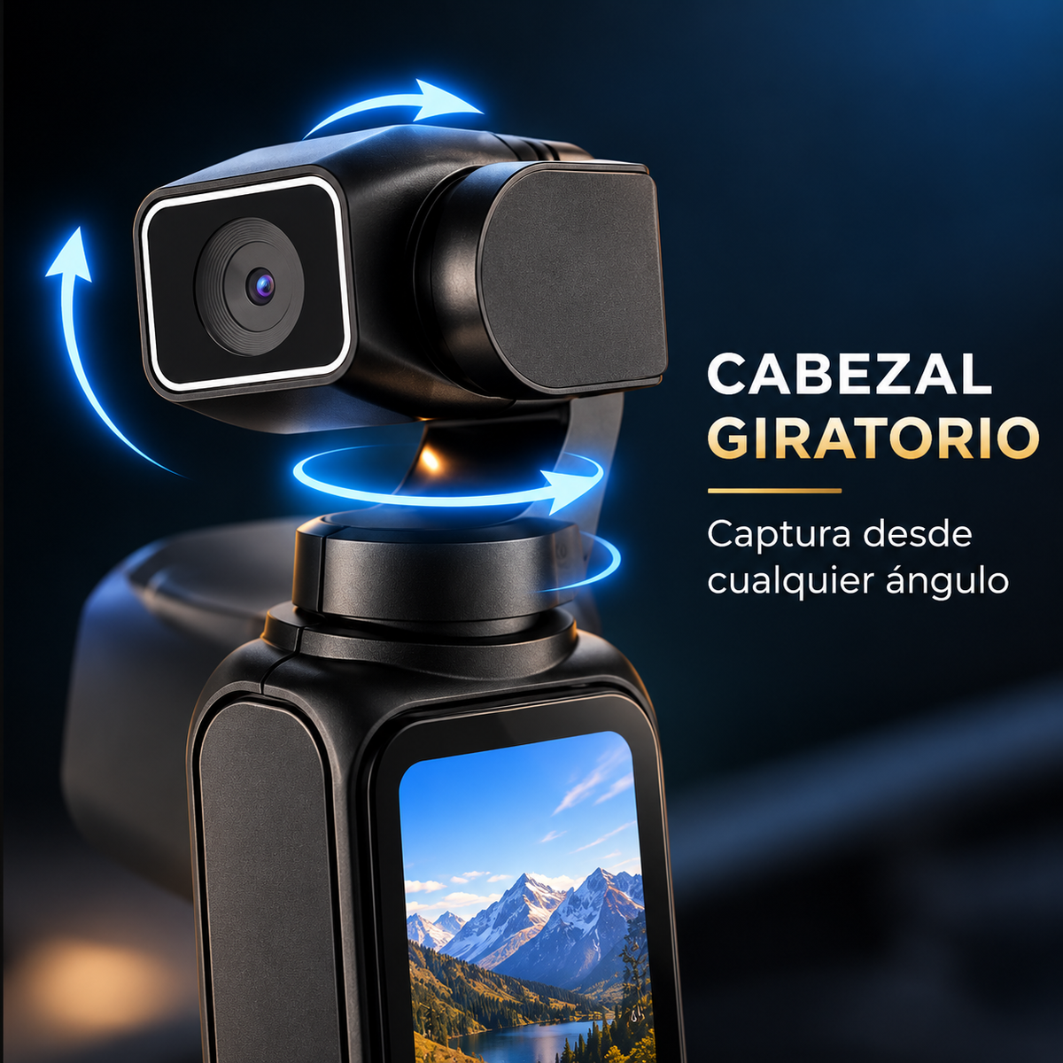 📹 GoCam 4K con Cabezal Giratorio