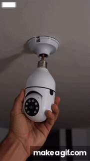 Cámara foco WiFi instalada