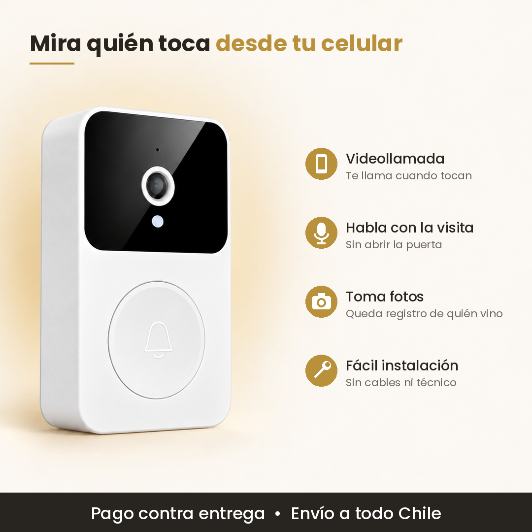 VisionLock 🔔 Mira quién llama antes de abrir